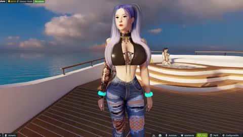 Naugthy Sara online show from October 31, 3:46 pm