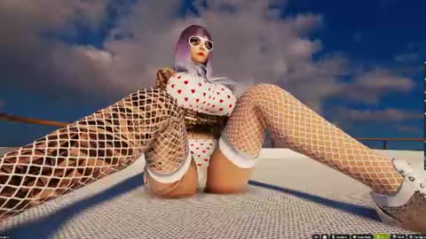 3dx_sara online show from July 3, 10:10 am