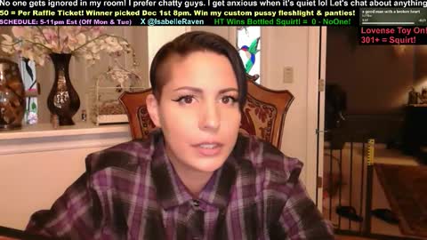 IsabelleRaven online show from October 29, 10:11 pm