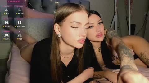 Jess blond and Leila brunette online show from May 13, 12:46 pm