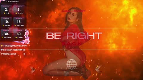  luna  sweet  online show from January 6, 6:25 am