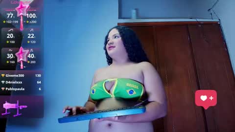 Snapshot of aaron_antonella_mds chatting on February 21, 10:55 pm Aaron y Antonella online show from February 21, 10:55 pm