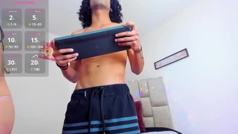 Snapshot of aaron_jassell1 chatting on January 1, 6:59 pm Aaron and Jassell online show from January 1, 6:59 pm