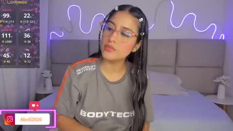 Snapshot of abriill_2 chatting on March 12, 2:50 am ABRIL online show from March 12, 2:50 am