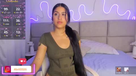 Snapshot of abriill_2 chatting on March 19, 3:21 am ABRIL online show from March 19, 3:21 am