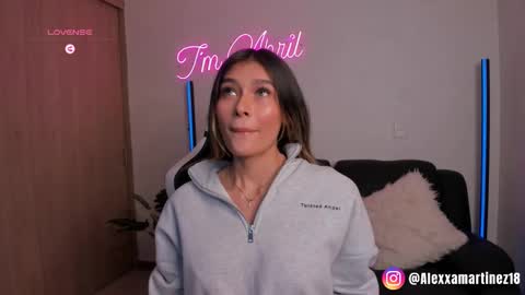 Snapshot of abril_w18 chatting on February 2, 2:06 am My name is Alexa. Please say hello I like to chat with you. If you have requests please use tip online show from February 2, 2:06 am