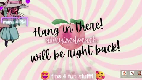 Peach online show from May 19, 3:24 am