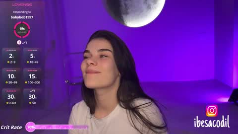 Snapshot of adriana_allen chatting on February 13, 9:55 pm Adri online show from February 13, 9:55 pm