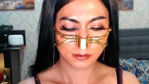 Snapshot of affairtoyourgoddesskhendra chatting on December 30, 7:48 am Dominant Goddess Contessa online show from December 30, 7:48 am