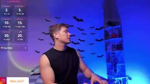 Snapshot of alan_hadid1 chatting on October 31, 2:29 pm Alan Hadid online show from October 31, 2:29 pm