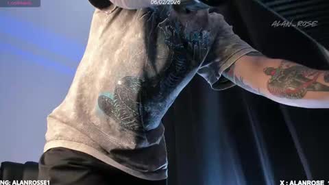 Alan online show from February 8, 1:25 pm