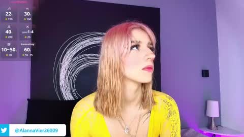 Alanna online show from April 24, 11:45 am
