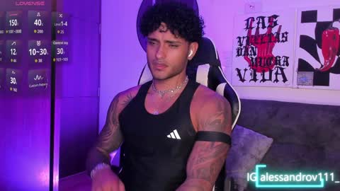 Snapshot of alessandro_vanni chatting on April 9, 1:16 am Alessandro Vanni online show from April 9, 1:16 am