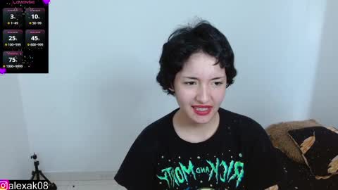 Snapshot of alexaa08 chatting on December 6, 5:33 pm Alexandra 3 online show from December 6, 5:33 pm