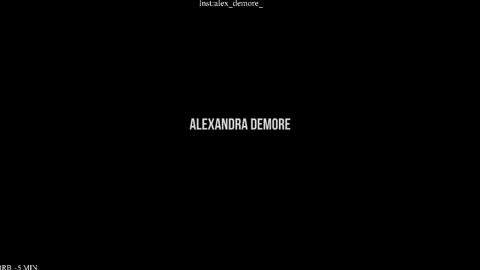 Alexandra Demore online show from September 16, 9:05 pm