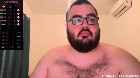 alexxxbear online show from January 16, 1:48 pm