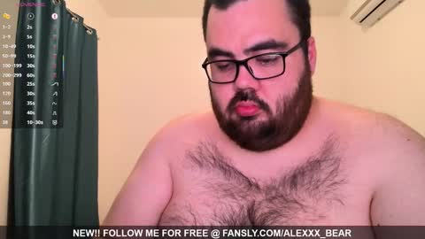 alexxxbear online show from February 4, 8:36 pm