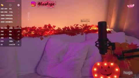 Alisarogs online show from October 25, 10:45 am