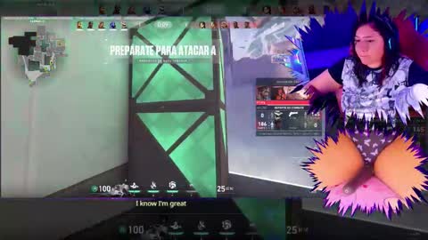 Snapshot of alison_gamer chatting on January 8, 7:38 pm Alison online show from January 8, 7:38 pm