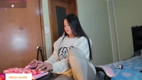 Snapshot of allison_love chatting on December 15, 2:38 am allison online show from December 15, 2:38 am