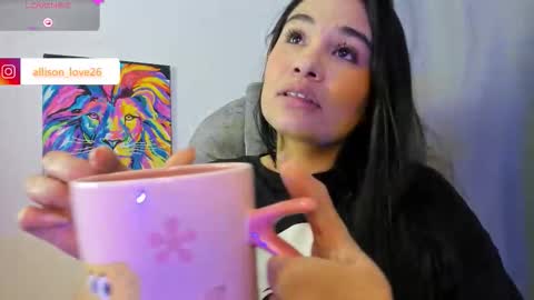 Snapshot of allison_love chatting on February 19, 12:06 am allison online show from February 19, 12:06 am
