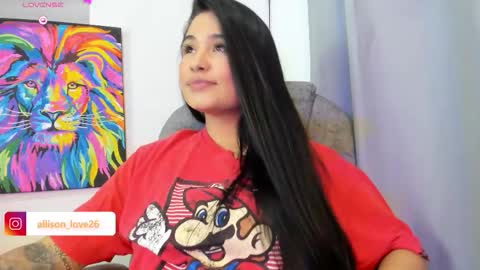 Snapshot of allison_love chatting on February 24, 1:36 am allison online show from February 24, 1:36 am