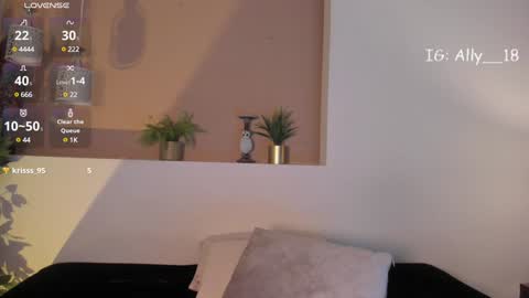 Snapshot of ally_addams chatting on December 22, 2:38 pm Ally online show from December 22, 2:38 pm