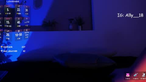 Snapshot of ally_addams chatting on December 23, 7:06 am Ally online show from December 23, 7:06 am
