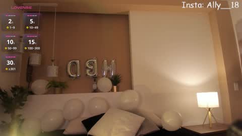 Snapshot of ally_addams chatting on February 1, 3:30 am Ally online show from February 1, 3:30 am