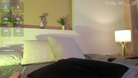 Snapshot of ally_addams chatting on February 10, 6:42 am Ally online show from February 10, 6:42 am