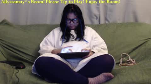 Snapshot of allyssamay chatting on January 12, 6:39 am Allyssamay online show from January 12, 6:39 am