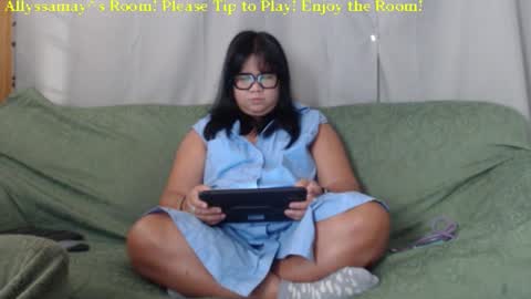 Snapshot of allyssamay chatting on September 11, 12:27 pm Allyssamay online show from September 11, 12:27 pm