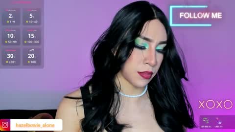 Hazel Bowie online show from December 5, 2:31 am