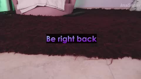 Snapshot of amaisinclair chatting on October 26, 6:08 am Amai  Sinclair  online show from October 26, 6:08 am