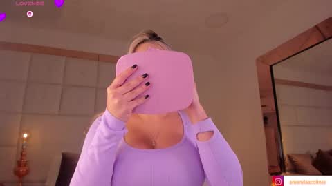 Amanda online show from February 6, 8:45 pm