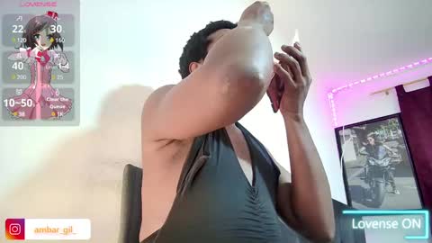 Snapshot of ambar_gil_ chatting on February 18, 10:38 am ambar gil online show from February 18, 10:38 am
