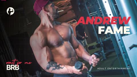 Snapshot of andrewfame chatting on December 13, 5:43 pm Andrew online show from December 13, 5:43 pm