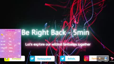 Anhala Rivera online show from October 28, 4:16 am