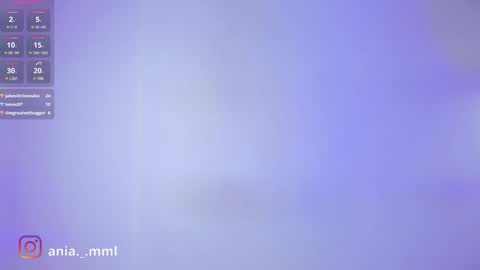 Ania online show from February 5, 11:17 pm