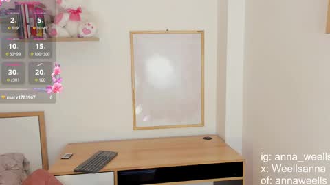  Anna Weells  online show from February 25, 7:14 pm