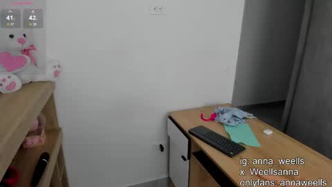  Anna Weells  online show from May 18, 9:31 pm