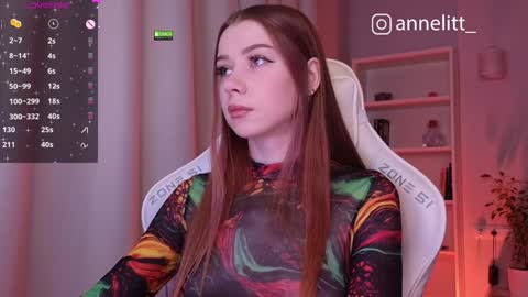 Snapshot of annelitt chatting on December 15, 7:53 pm annelitt online show from December 15, 7:53 pm