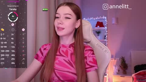 Snapshot of annelitt chatting on January 7, 7:28 pm annelitt online show from January 7, 7:28 pm