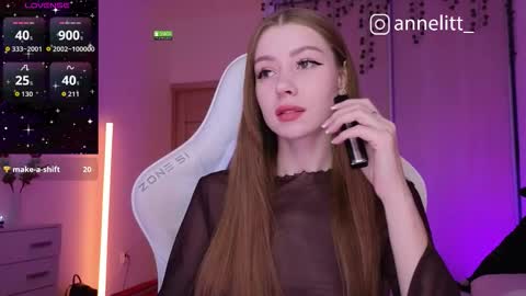 Snapshot of annelitt chatting on December 19, 9:33 pm annelitt online show from December 19, 9:33 pm