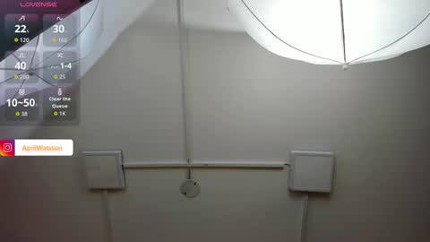 Snapshot of aprilwatson chatting on October 19, 1:45 pm April online show from October 19, 1:45 pm