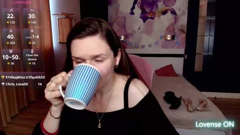 Snapshot of ariagrays chatting on March 25, 7:36 am AriaGray online show from March 25, 7:36 am