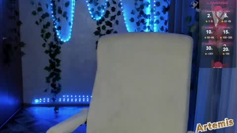 Snapshot of artemis696 chatting on June 3, 5:51 pm Artemis my pvt is open and lovense is active online show from June 3, 5:51 pm