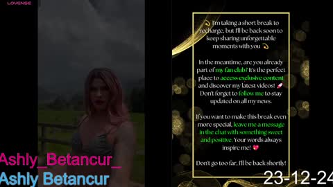 Snapshot of ashlybetancurxxx chatting on December 24, 2:32 am Ashly Betancur online show from December 24, 2:32 am