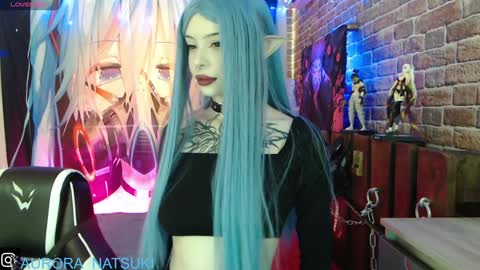 Snapshot of aurora_natsuki chatting on January 28, 10:45 am AURORA NATSUKI online show from January 28, 10:45 am