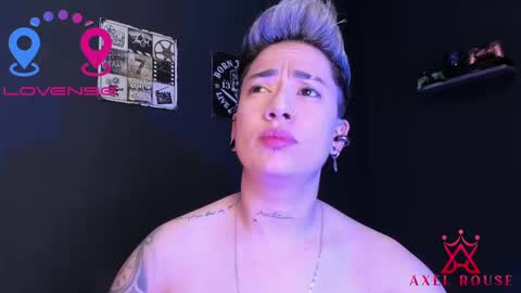 Snapshot of axel_rouse1 chatting on February 24, 2:40 am Axel Rouse online show from February 24, 2:40 am